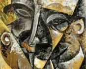 翁贝托 波丘尼 : Dynamism of a Man's Head